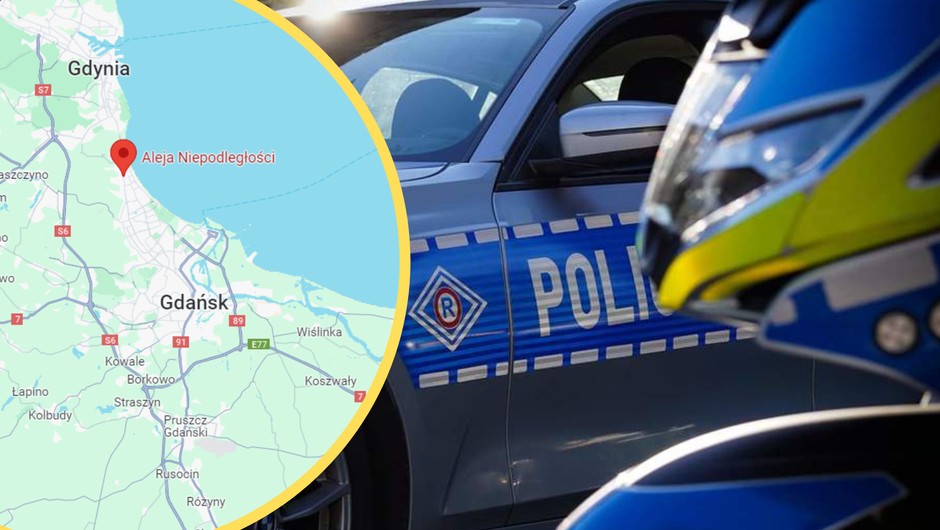Jechał motorem z pijanym pasażerem. Sprawa nie skończyła się na mandacie (Screen: Google Maps)
