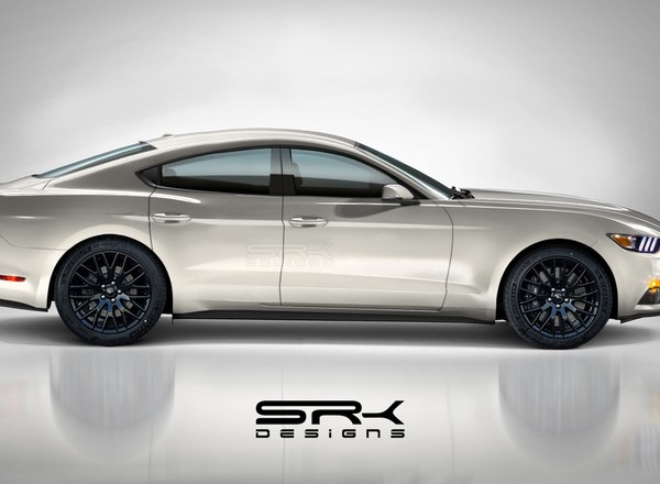 Czy tak mógłby wyglądać czterodrzwiowy Ford Mustang?