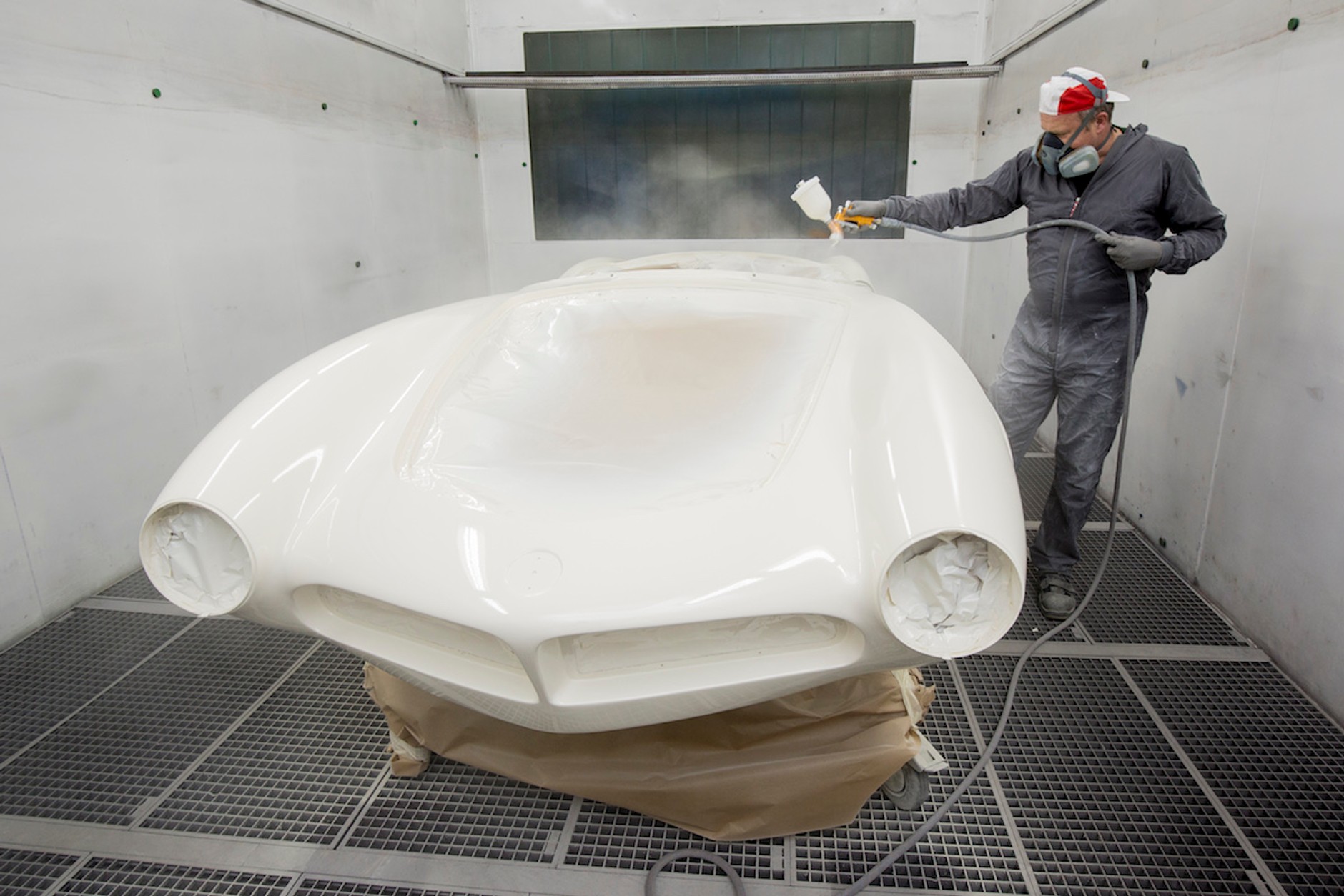 BMW 507 Elvisa Presleya podczas restauracji