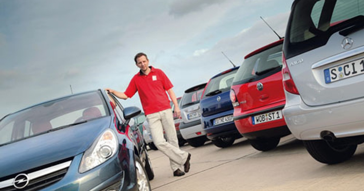 Fiat Grande Punto, Hyundai Gets, Toyota Yaris, Opel Corsa, Vw Polo, Renault Clio - Nowy wśród mieszczuchów