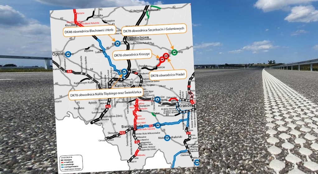 Będą nowe obwodnice w woj. śląskim