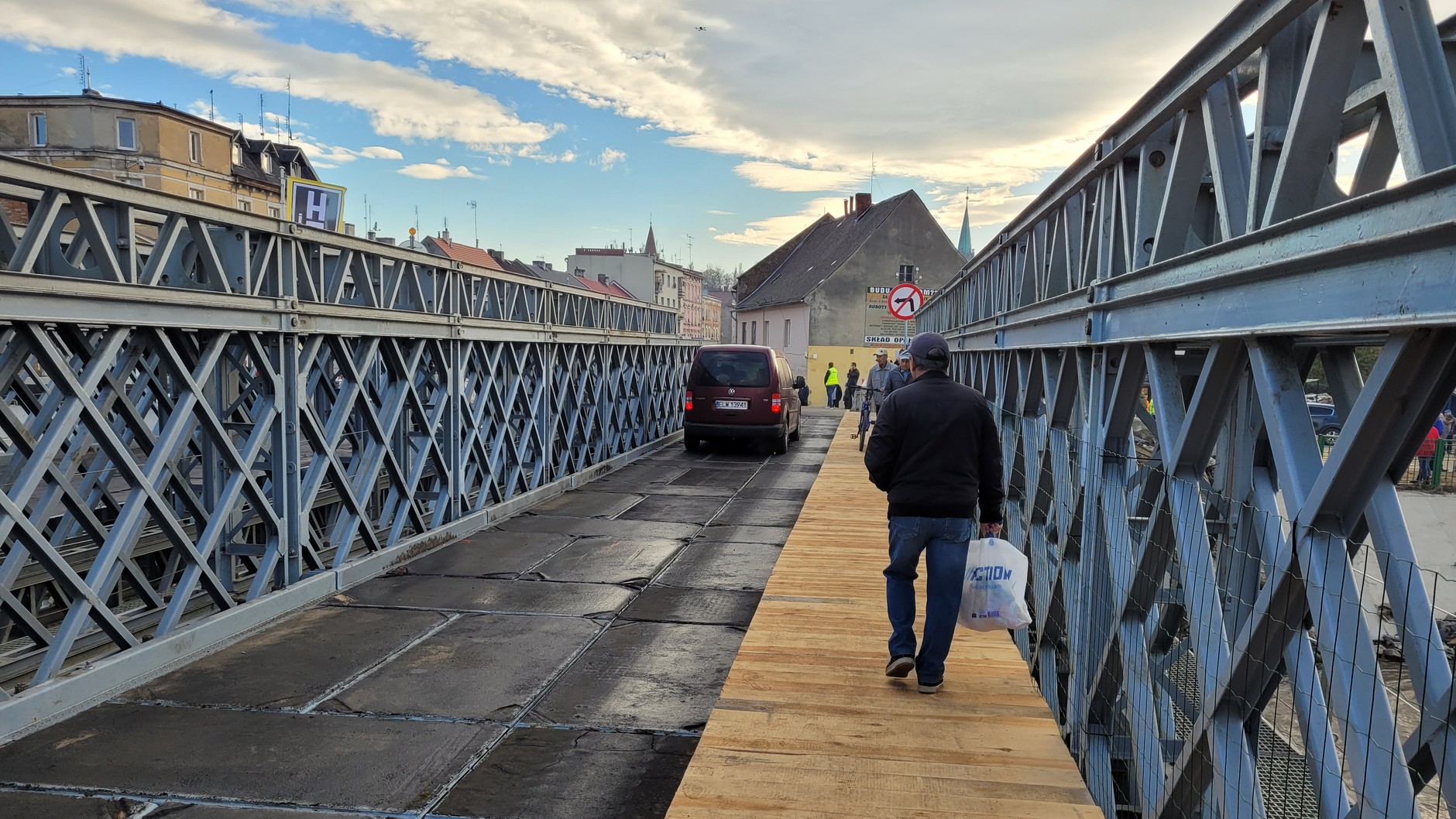 Most tymczasowy w Głuchołazach