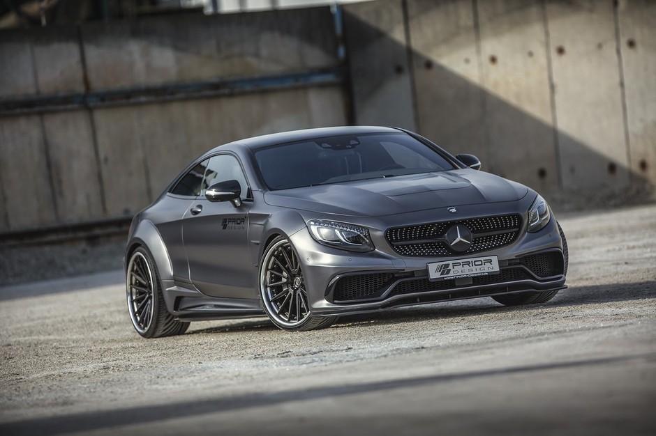 Przypakowana S-klasa Coupe od Prior-Design