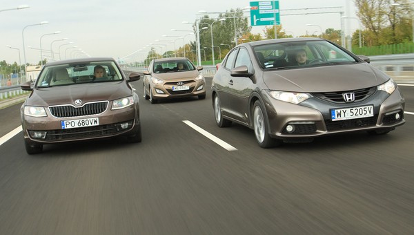Honda Civic kontra Hyundai i30 i Skoda Octavia - atrakcyjne używane pięcioletnie kompakty