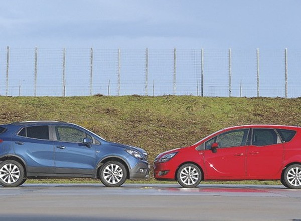 Opel Mokka kontra Opel Meriva