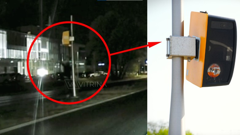 Fotoradar rekordzista z Warszawy został zniszczony młotkiem przez wandala