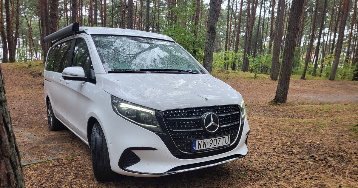 Mercedes-Benz Klasy V Marco Polo: sposób na stylowe biwakowanie