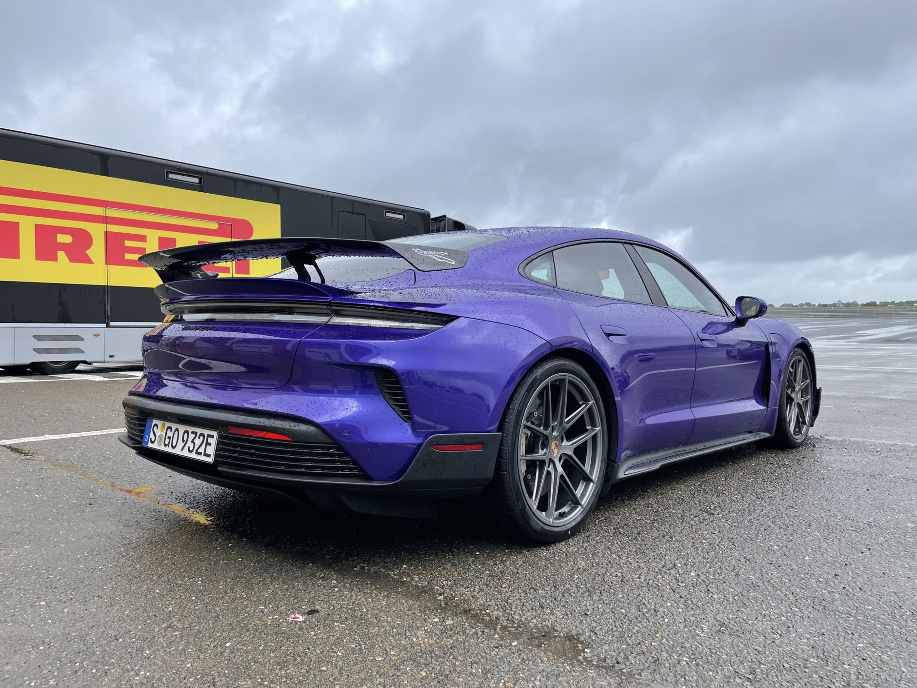 Porsche Taycan Turbo GT z pakietem Weissach