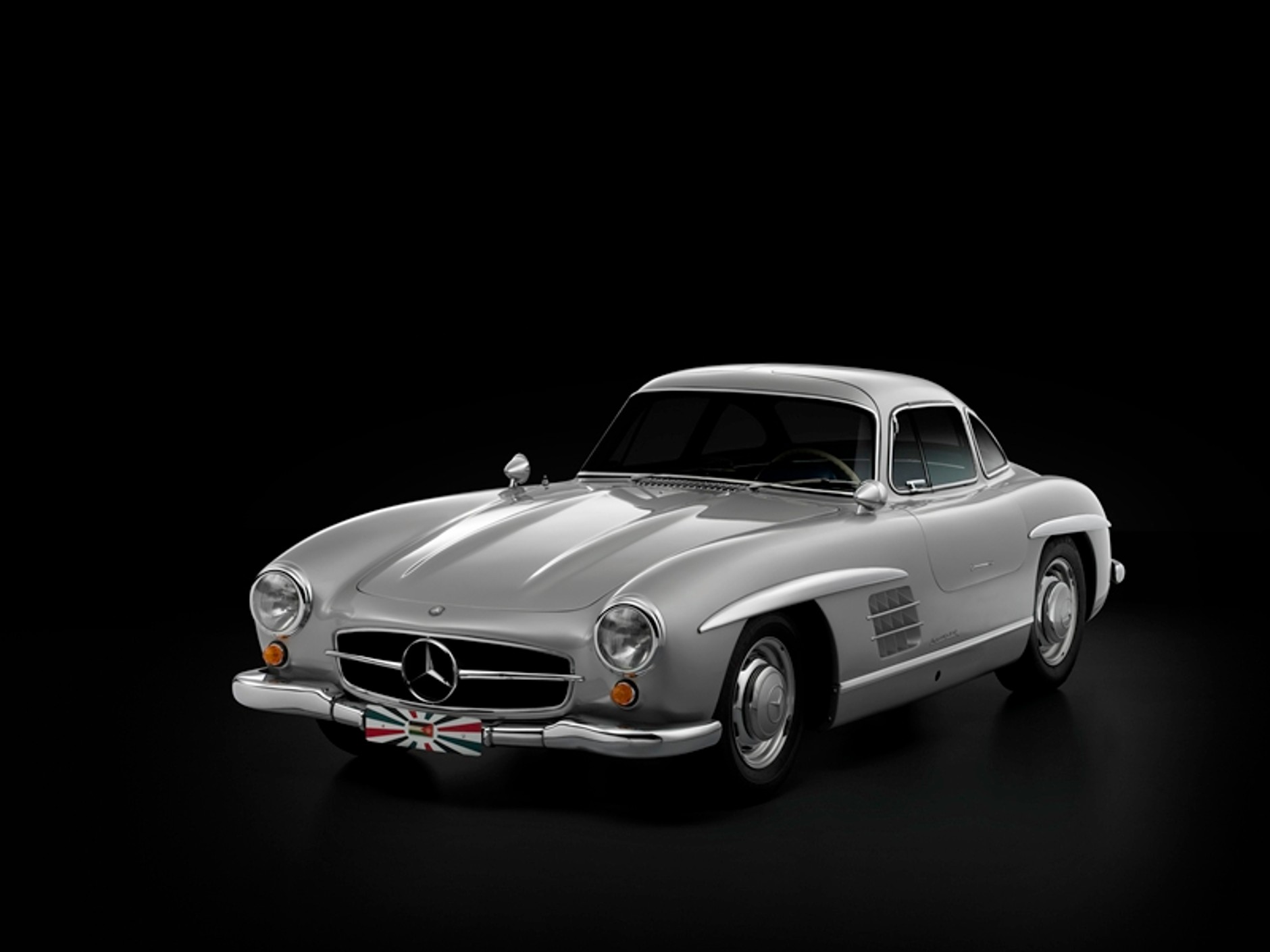 Mercedes 300SL na zdjęciach
