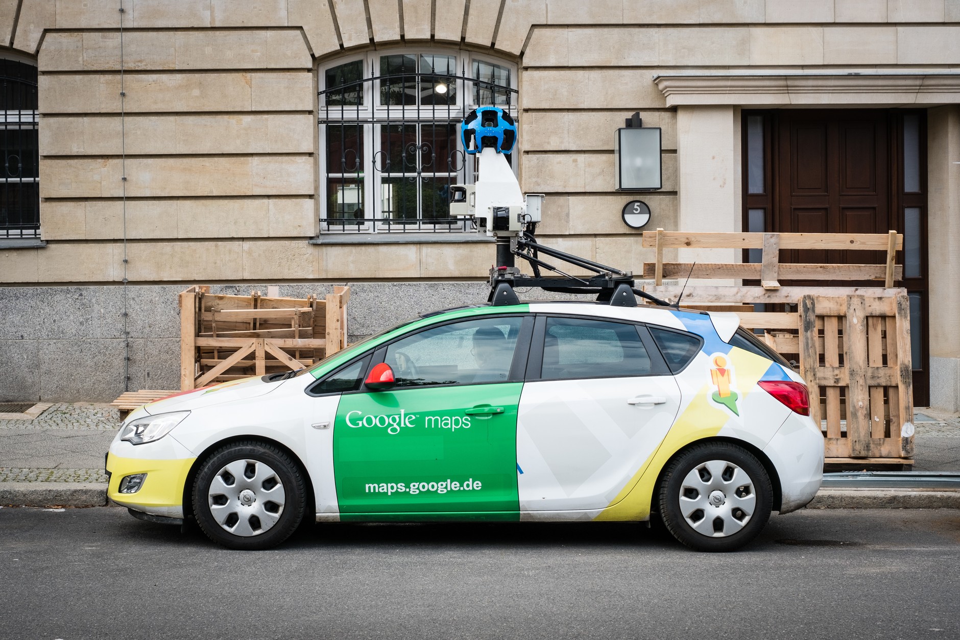 Samochód Google Street View