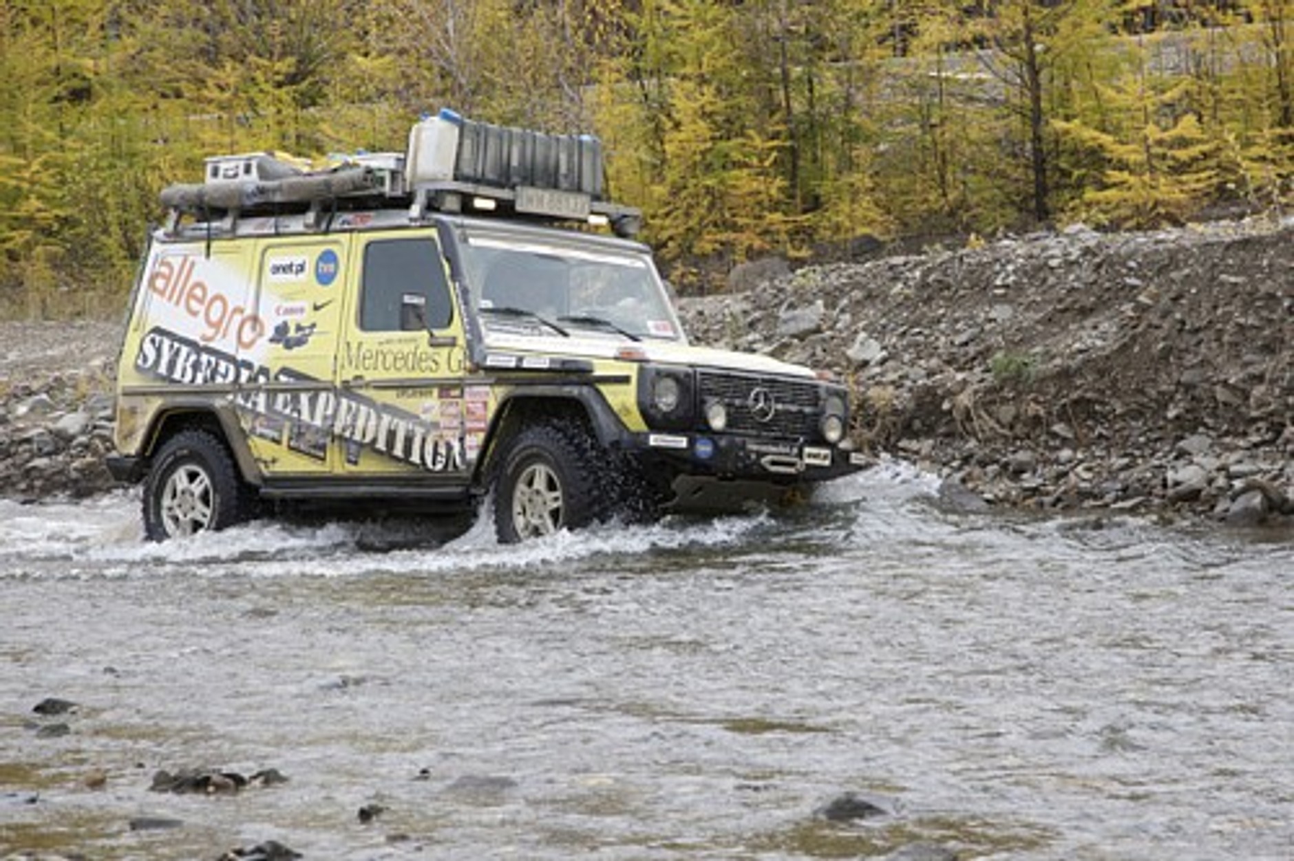 Mercedes G Allegro Syberia Expedition 2009 - Dalej pojechać już się nie da
