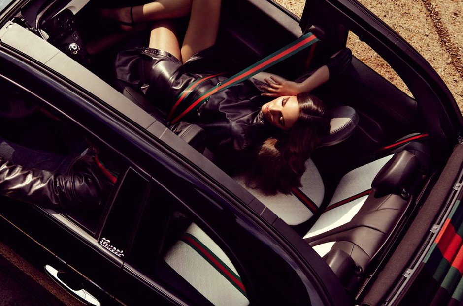 Fiat 500 by Gucci topless