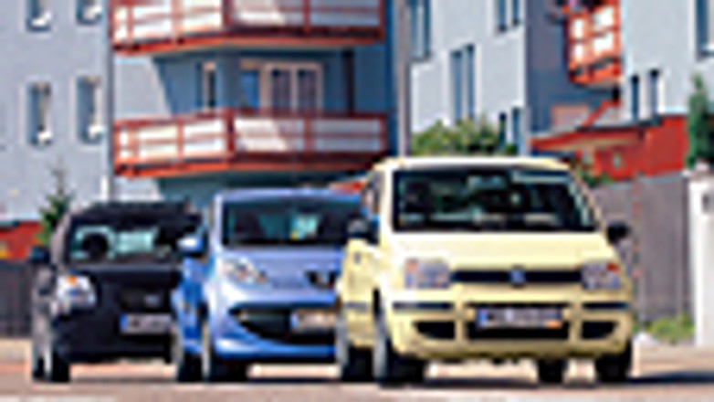 Fiat Panda, Peugeot 107, Citroen C2 - Małe i z dieslami