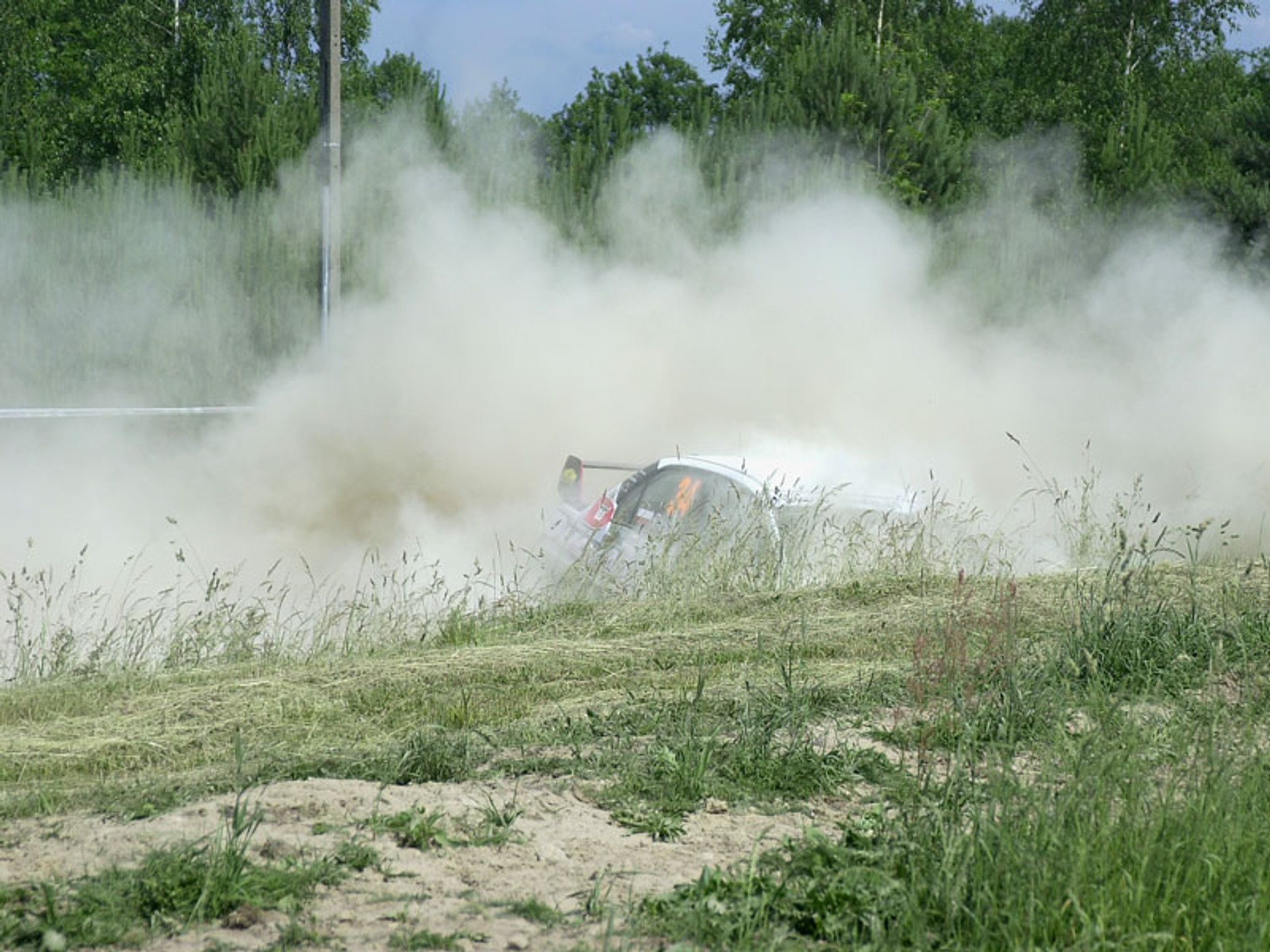 Rajd Polski 2007: wypadek Dudy, kurz i emocje (fotogaleria)