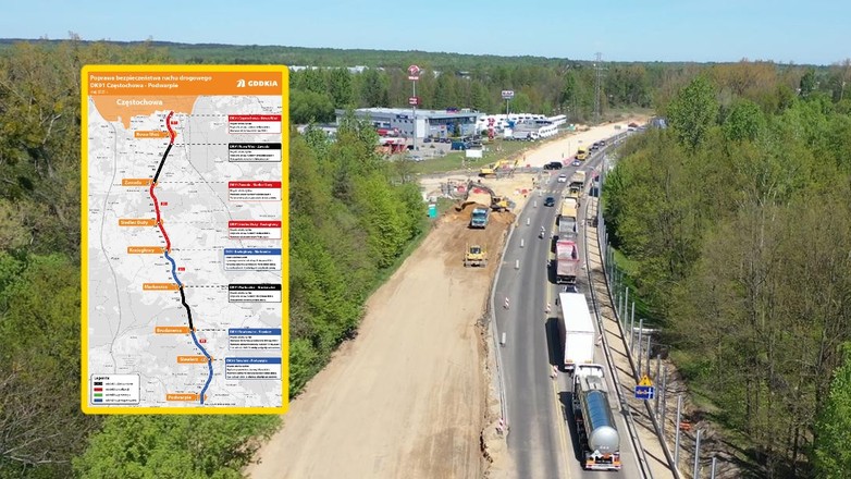 DK91 - przebudowa dawnej gierkówki