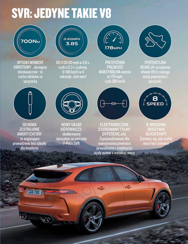 Jaguar F-Pace: luksus i sportowe emocje