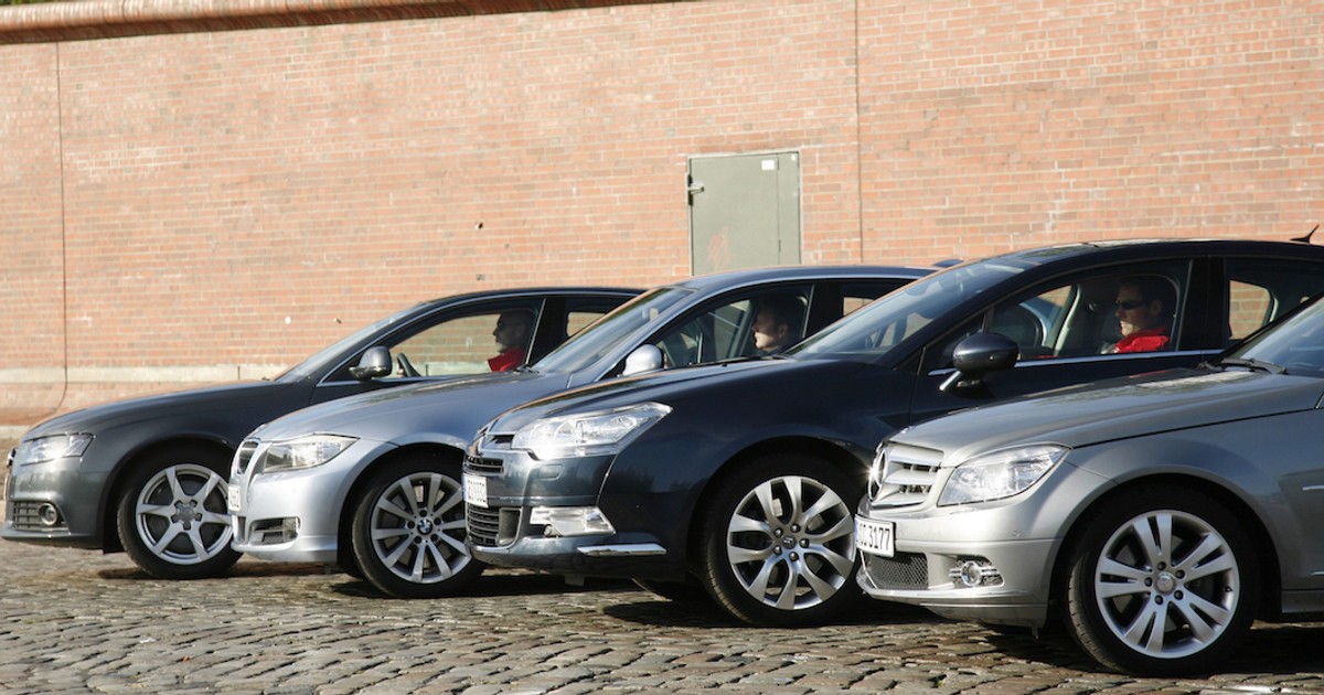 Porównanie: Audi A4, BMW serii 3, Citroën C5 i Mercedes klasy C