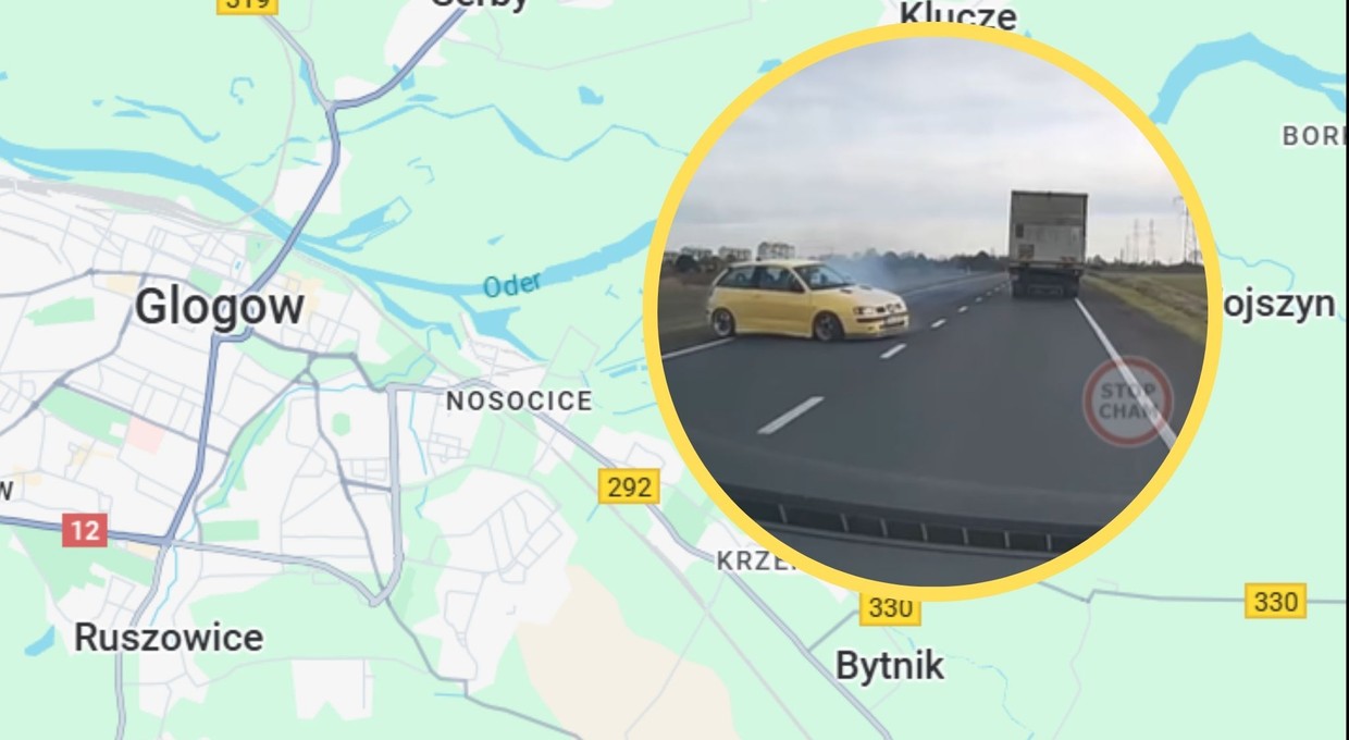 Szalony pościg na Dolnym Śląsku. "Nawet w »Szybkich i wściekłych« nie widziałem takiej akcji!" [WIDEO]