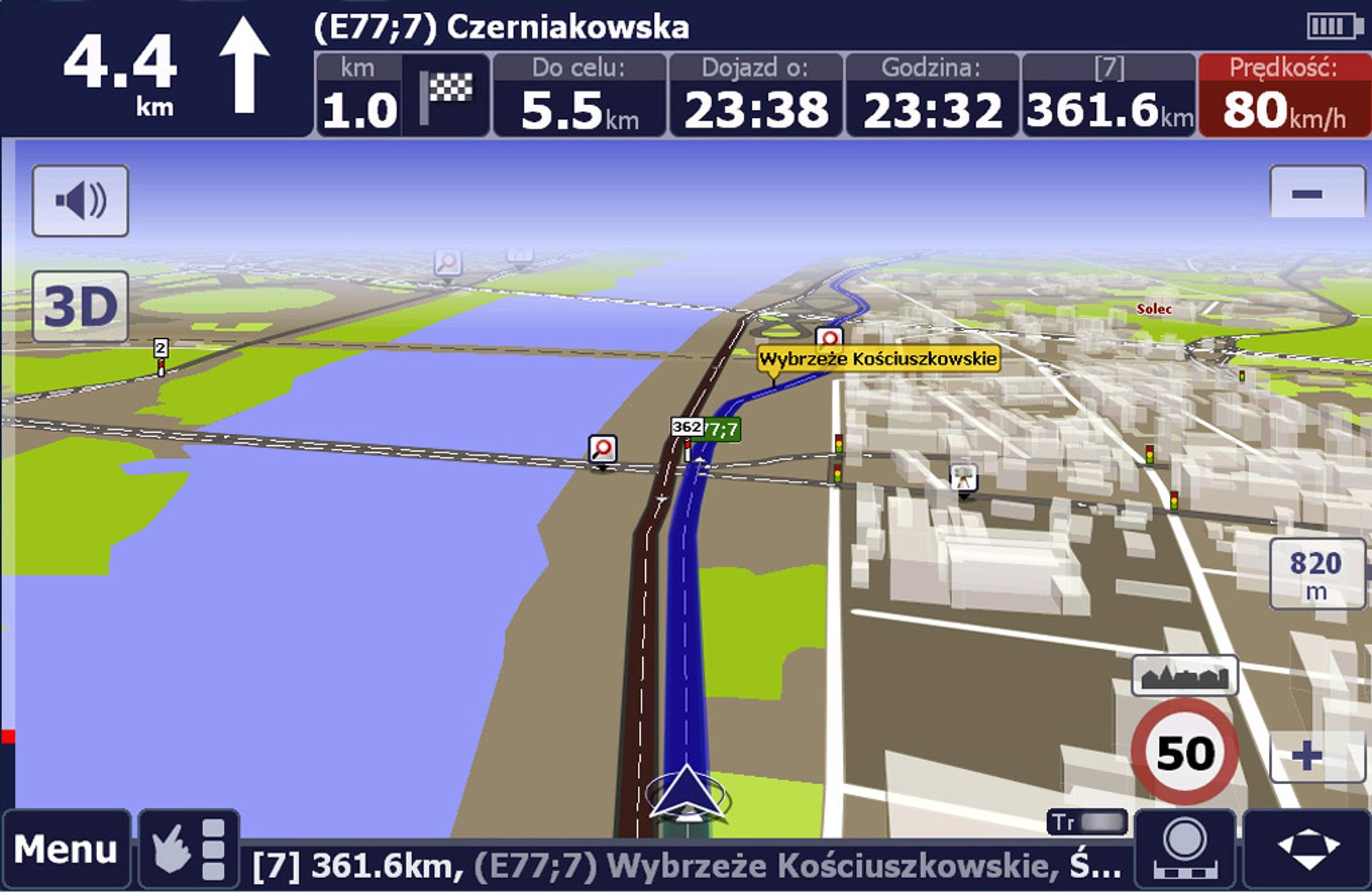 Aktualizacja nawigacji GPS: odśwież mape na wakacje