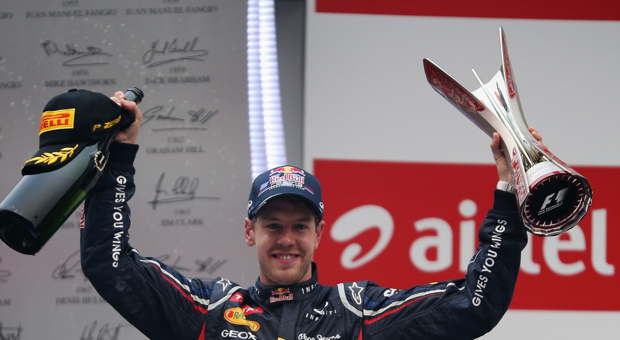 Vettel triumfuje w Grand Prix Indii 2012