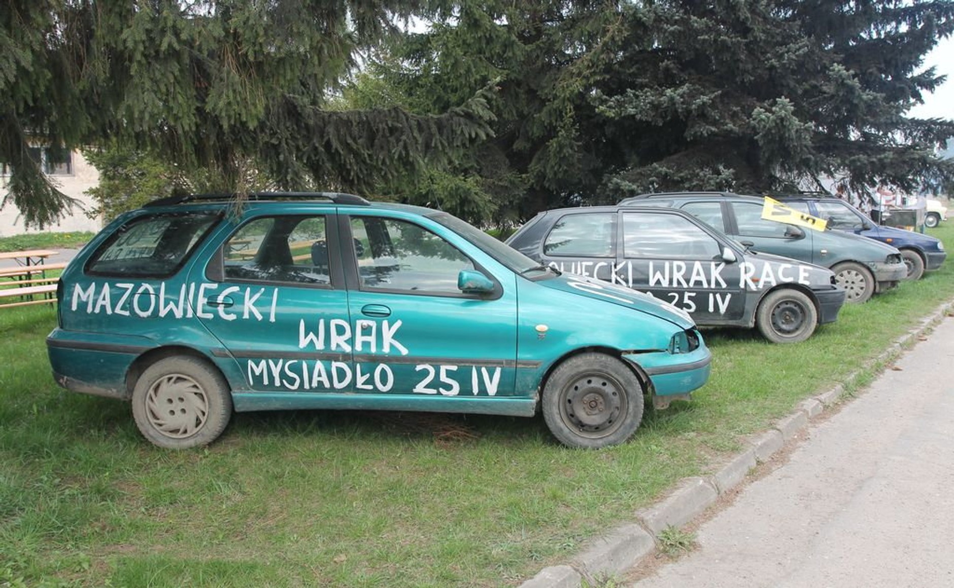 7. Mazowiecki Wrak Race - Mysiadło 2015