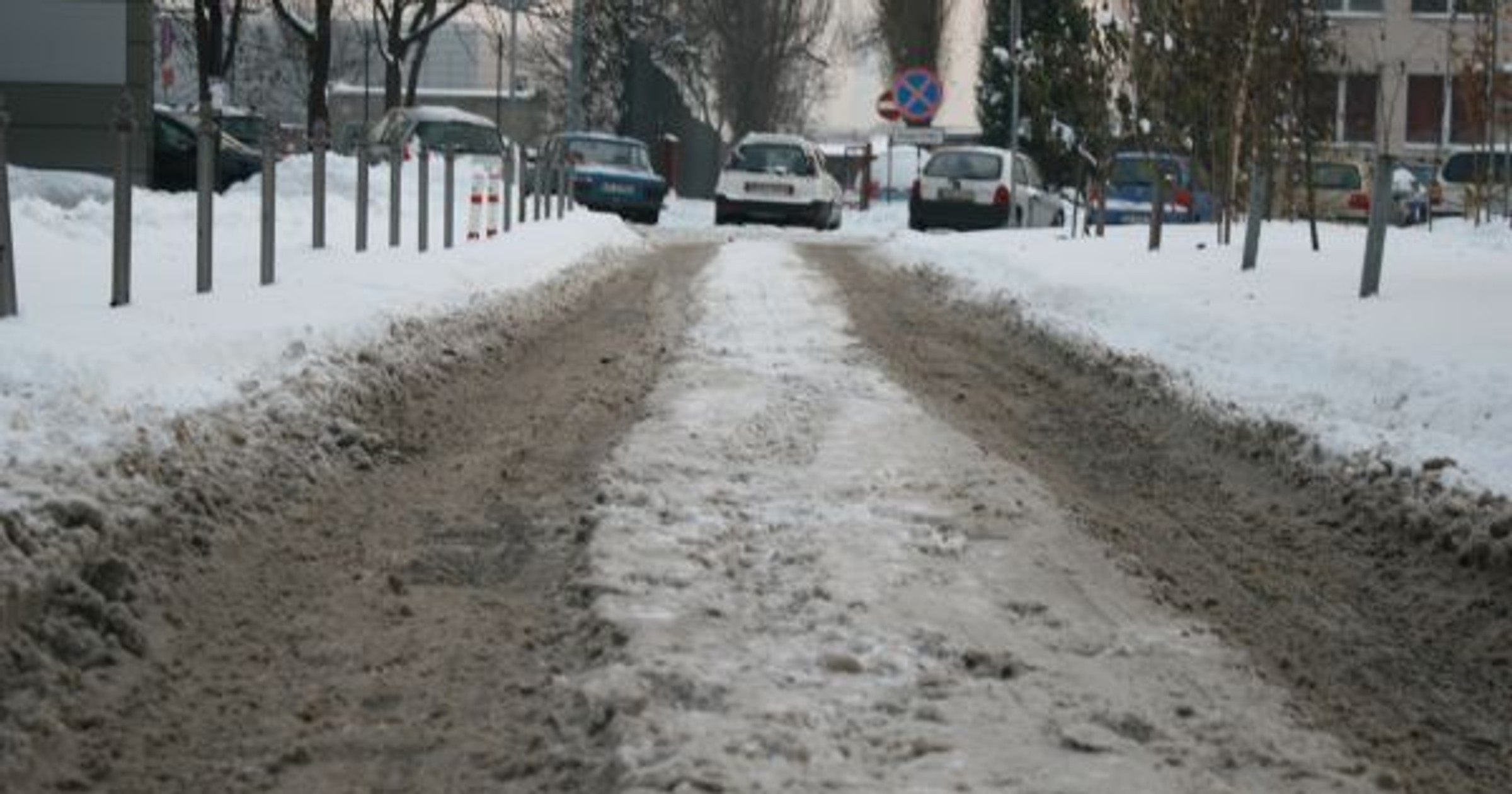 Zima na drogach