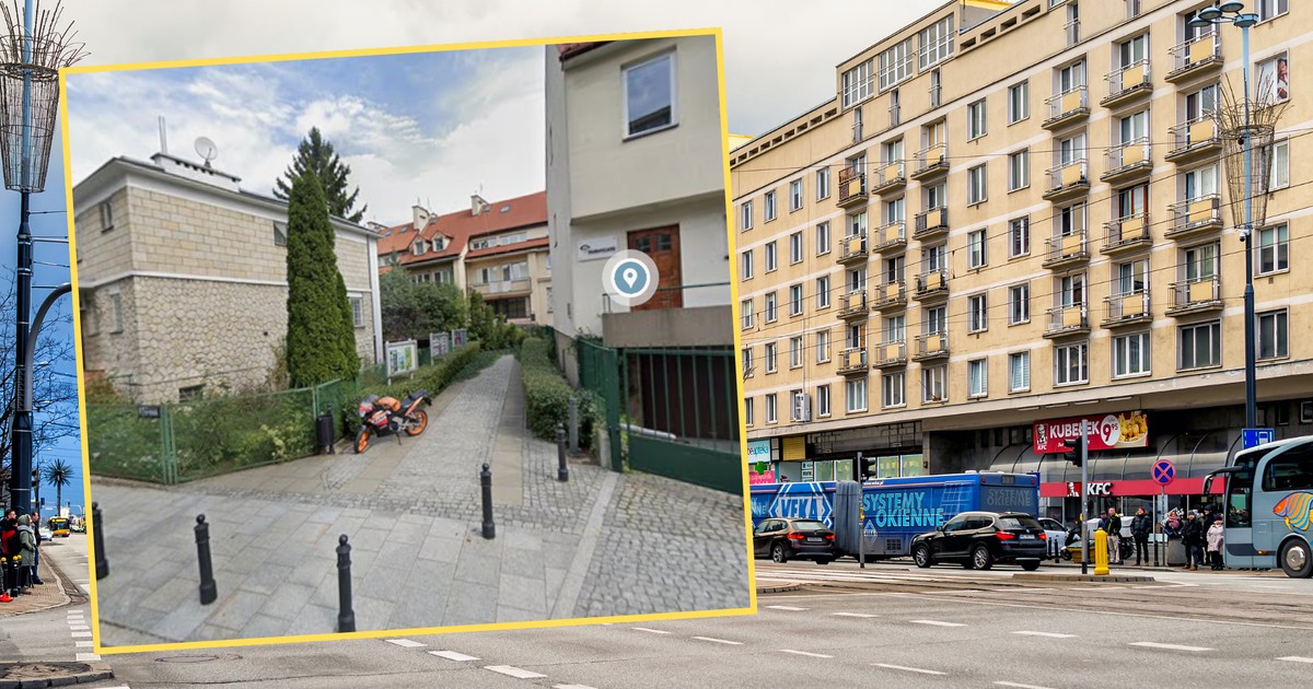 Najkrótsza ulica w Polsce znajduje się w Warszawie. Ul. Samborska ma tylko ww metry (Zdjęcie w kwadracie: Mapy Google)