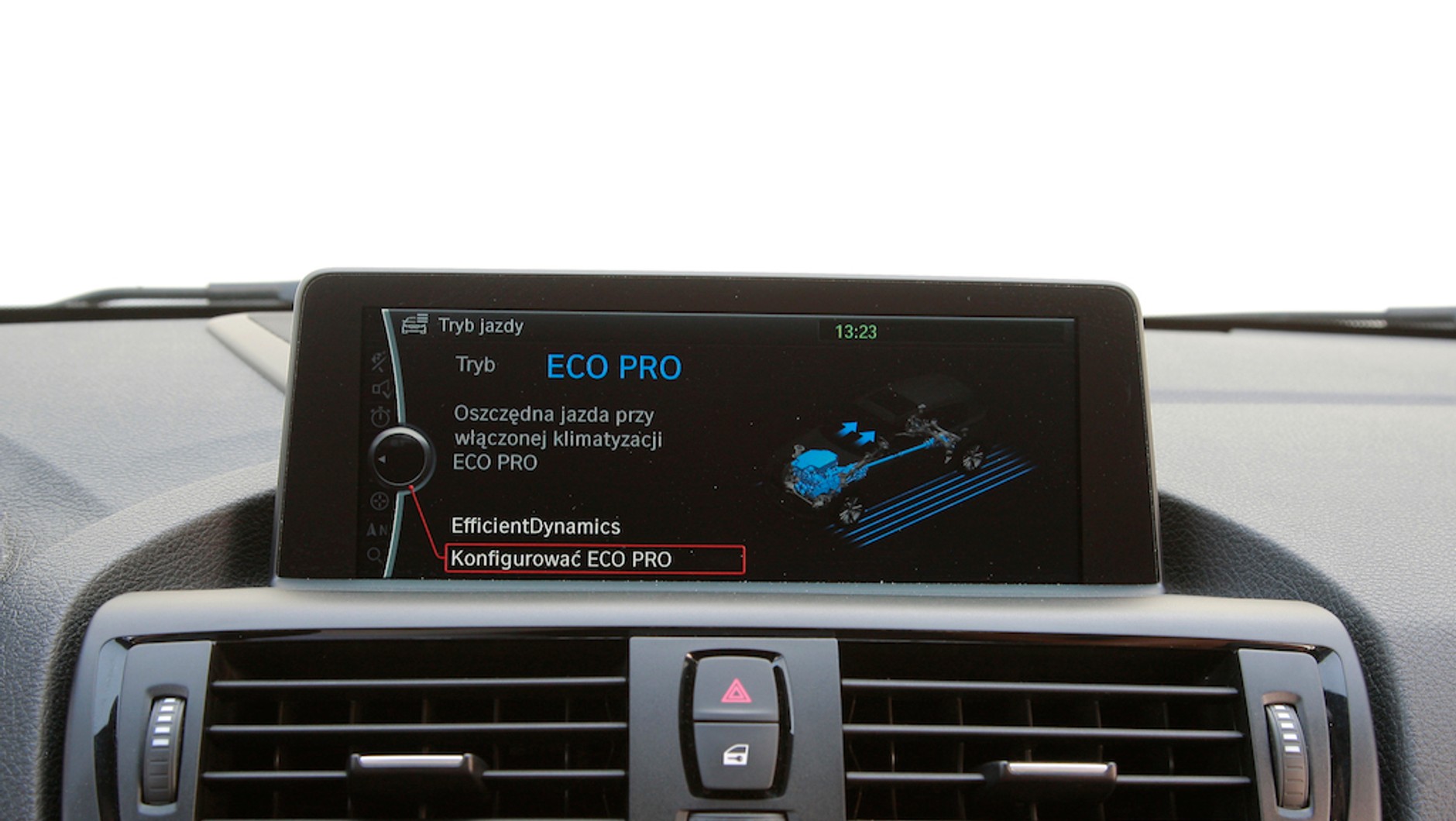 Tryb jazdy ECO Pro w BMW