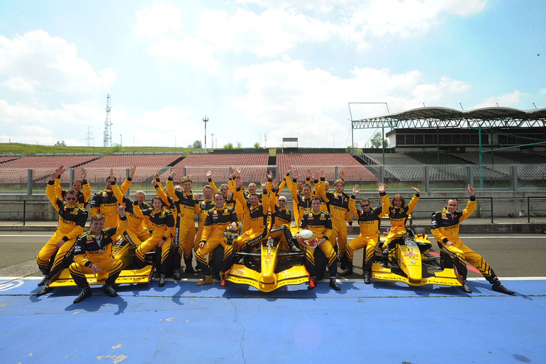 Odlot kontrolowany -  Jazda bolidem Formuły 1