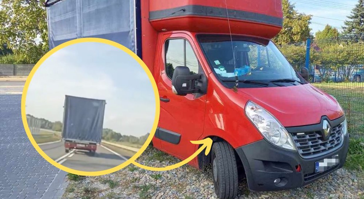 Co chwila zjeżdżał na przeciwległy pas ruchu. Świadek długo się nie zastanawiał