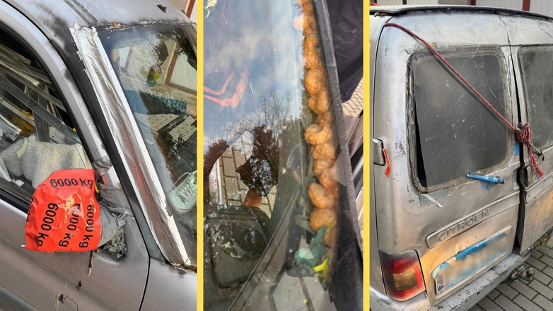 Policjanci z Poznania zatrzymali "samochód z koszmaru". Aż trudno uwierzyć, jak wyglądał