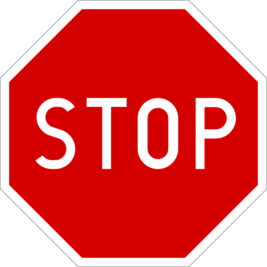 Znak B-20 "STOP"