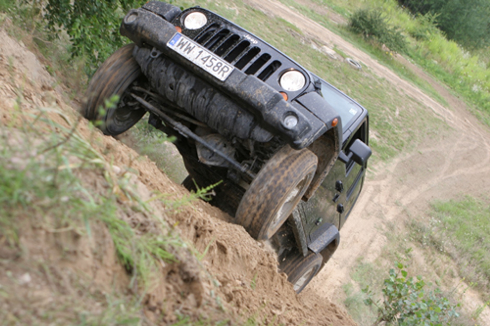 Szkoła jazdy 4x4 - jak wjechać pod górkę?