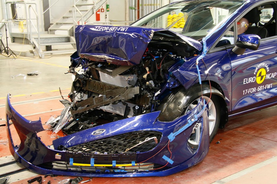 Ford Fiesta – crash-test EuroNCAP
