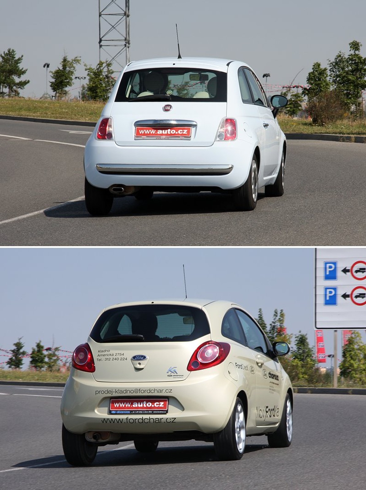 Test: Fiat 500 1,2 (51 kW) vs. Ford Ka 1,2 (51 kW) – Malá piva