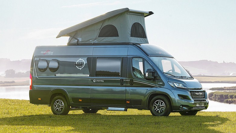 Małe kampery z namiotami sypialnymi na rok 2021