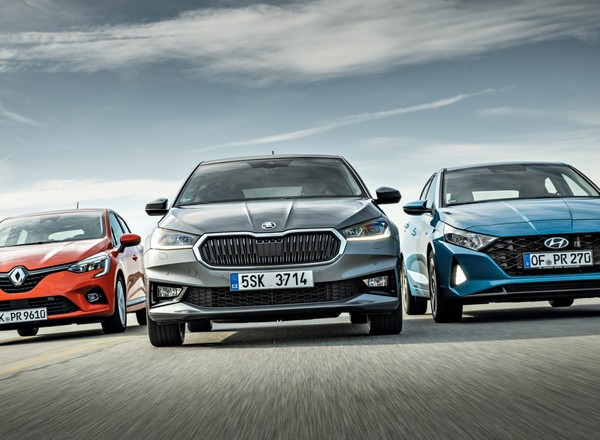 Nawet 5,7 l/100 km. I to nie są diesle! Hyundai i20 vs. Renault Clio i Skoda Fabia