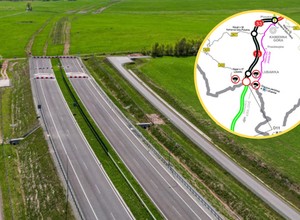 Czesi zazdroszczą nam dróg. Ta  nowoczesna ekspresówka kończy się w szczerym polu
