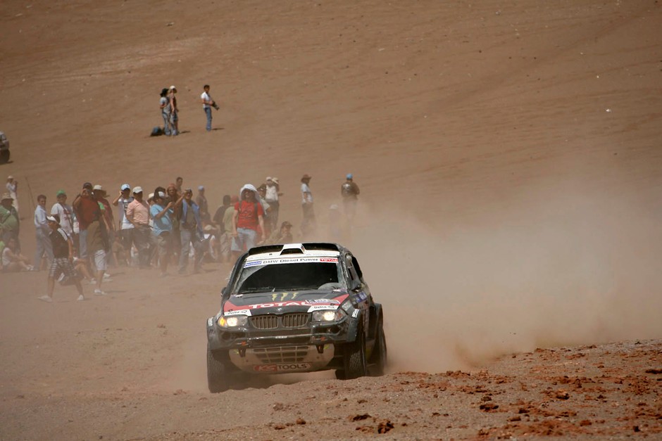 Rajd Dakar 2011: dobra postawa Polaków, Hołowczyc z otwartymi drzwiami (5.etap, wyniki, fot. Willy Weyens)