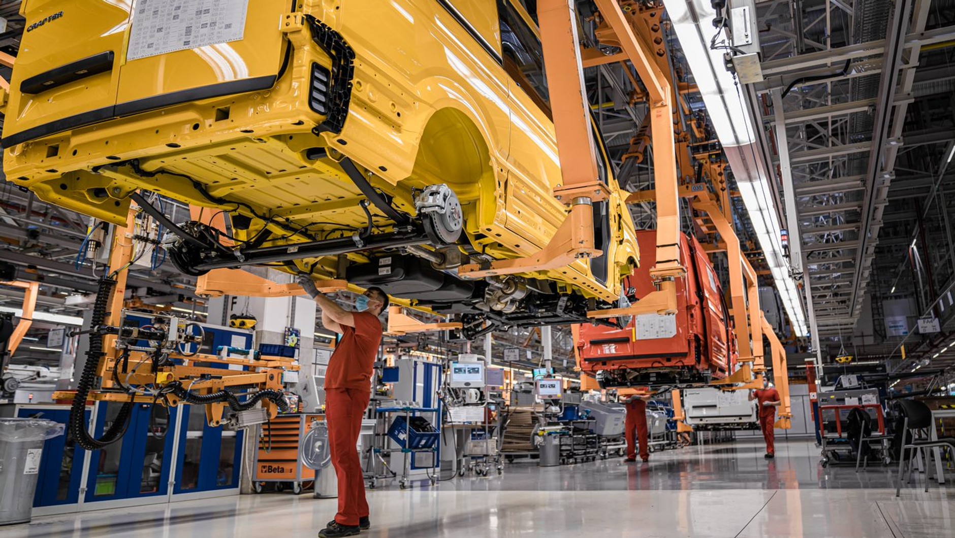 Produkcja Volkswagena Craftera odbywa się we Wrześni