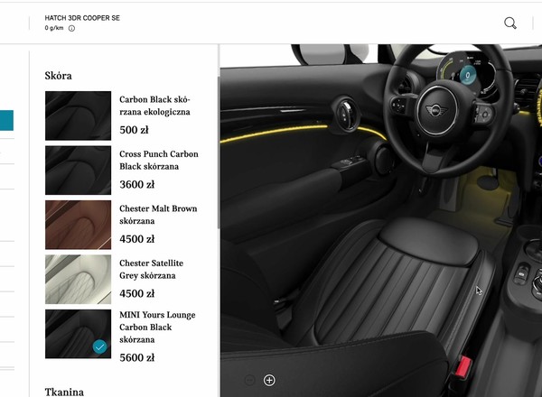 Tydzień z elektrycznym MINI Cooper SE