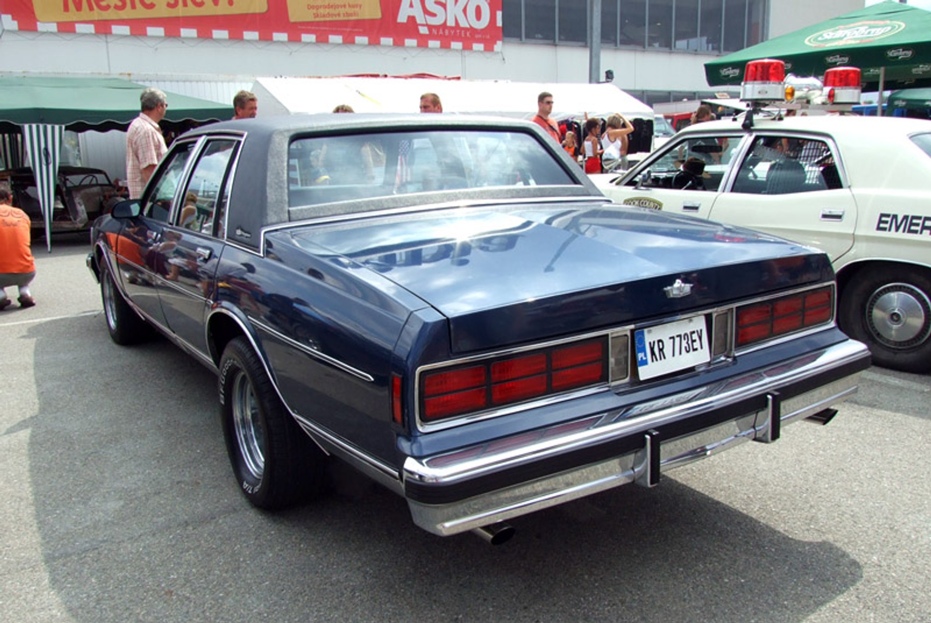 Zlot samochodów amerykańskich w Brnie (fotogaleria)