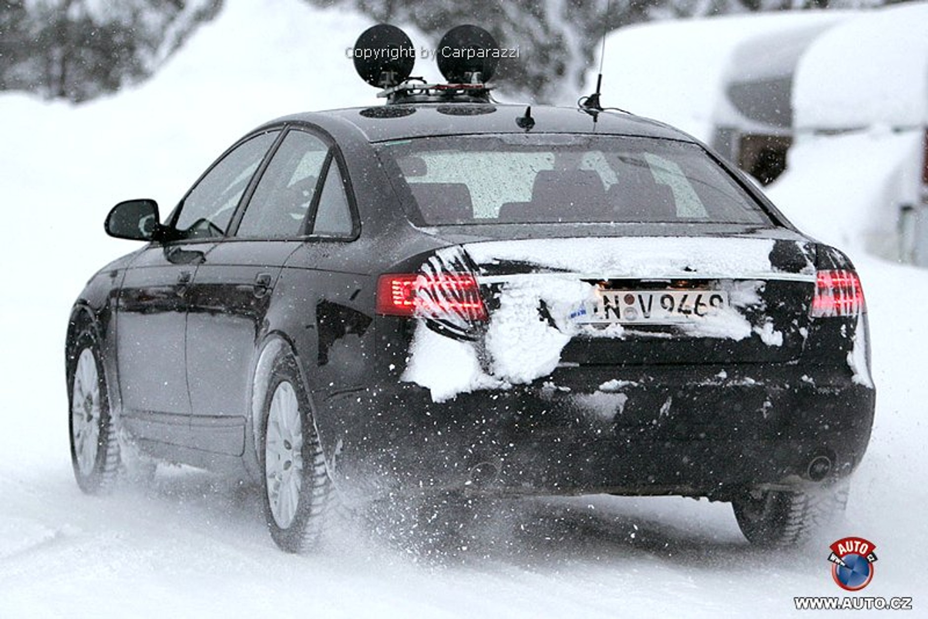 Zdjęcia szpiegowskie: Audi A6 wkrótce także z diodami (kolejne fotografie)