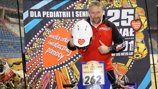 Dakarowy quad Sonika na Wielką Orkiestrę Świątecznej Pomocy