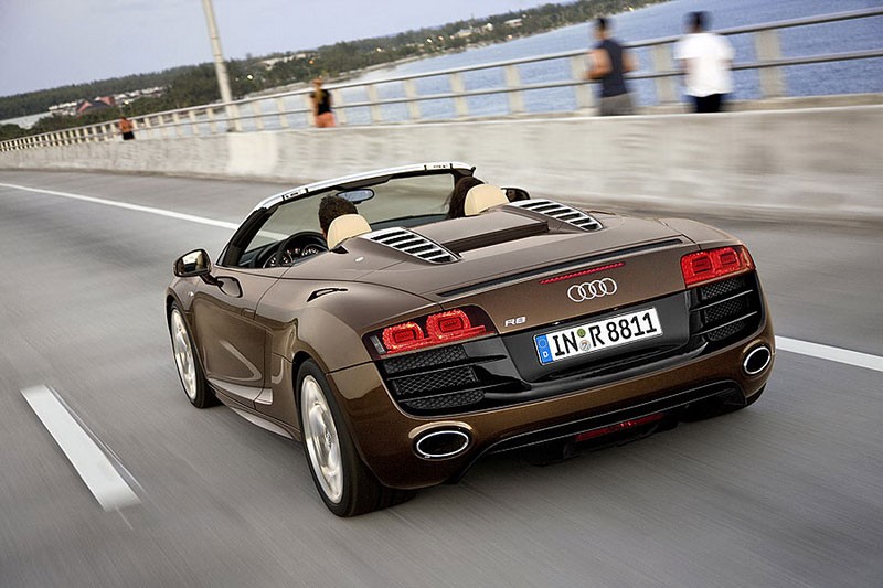 Audi R8 Spyder – drogi i szybki