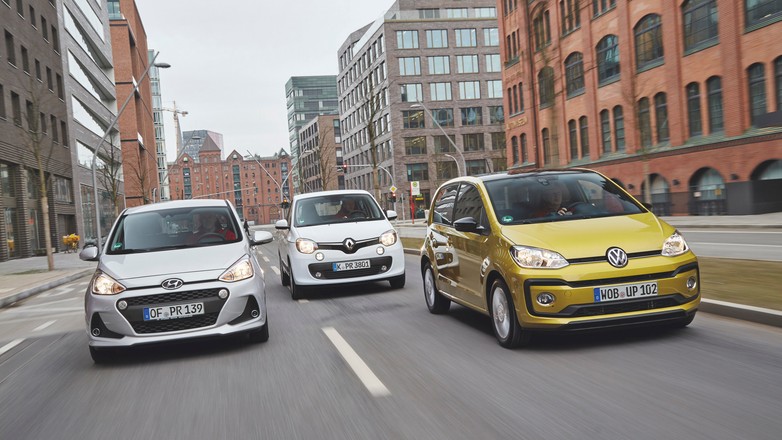 Czy Hyundai sięgnie po złoto? Porównanie: i10 kontra Renault Twingo i VW Up!