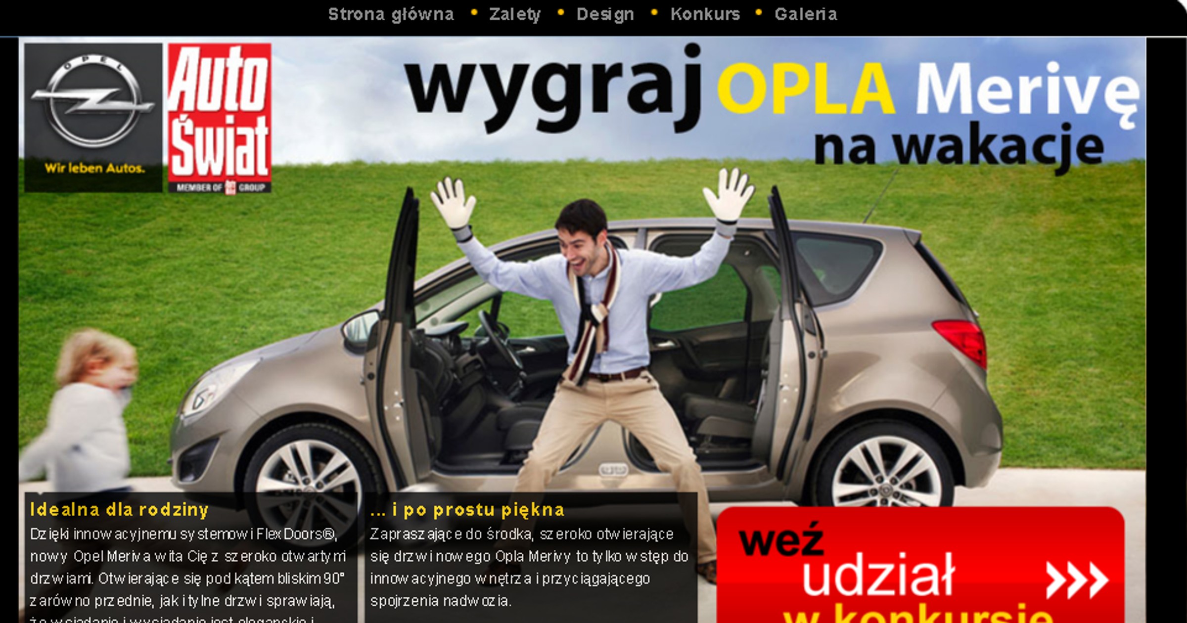Wygraj Opla Merivę na wakacje!