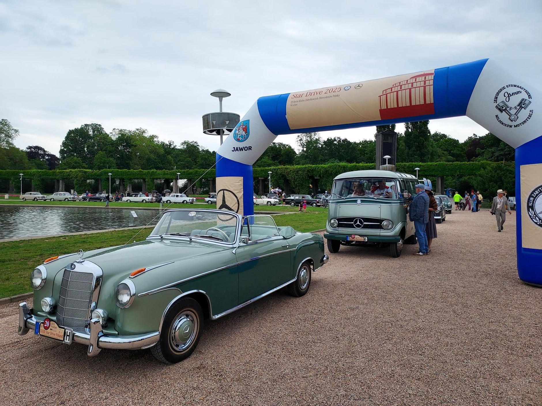 Zlot zabytkowych Mercedesów Wrocław 2025