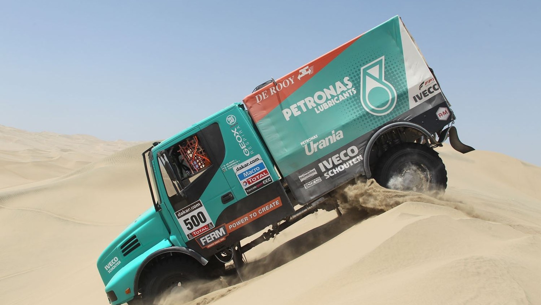 Dakar 2013: wypadek Hołowczyca, Przygoński w czołówce (3. etap, wyniki, galeria)