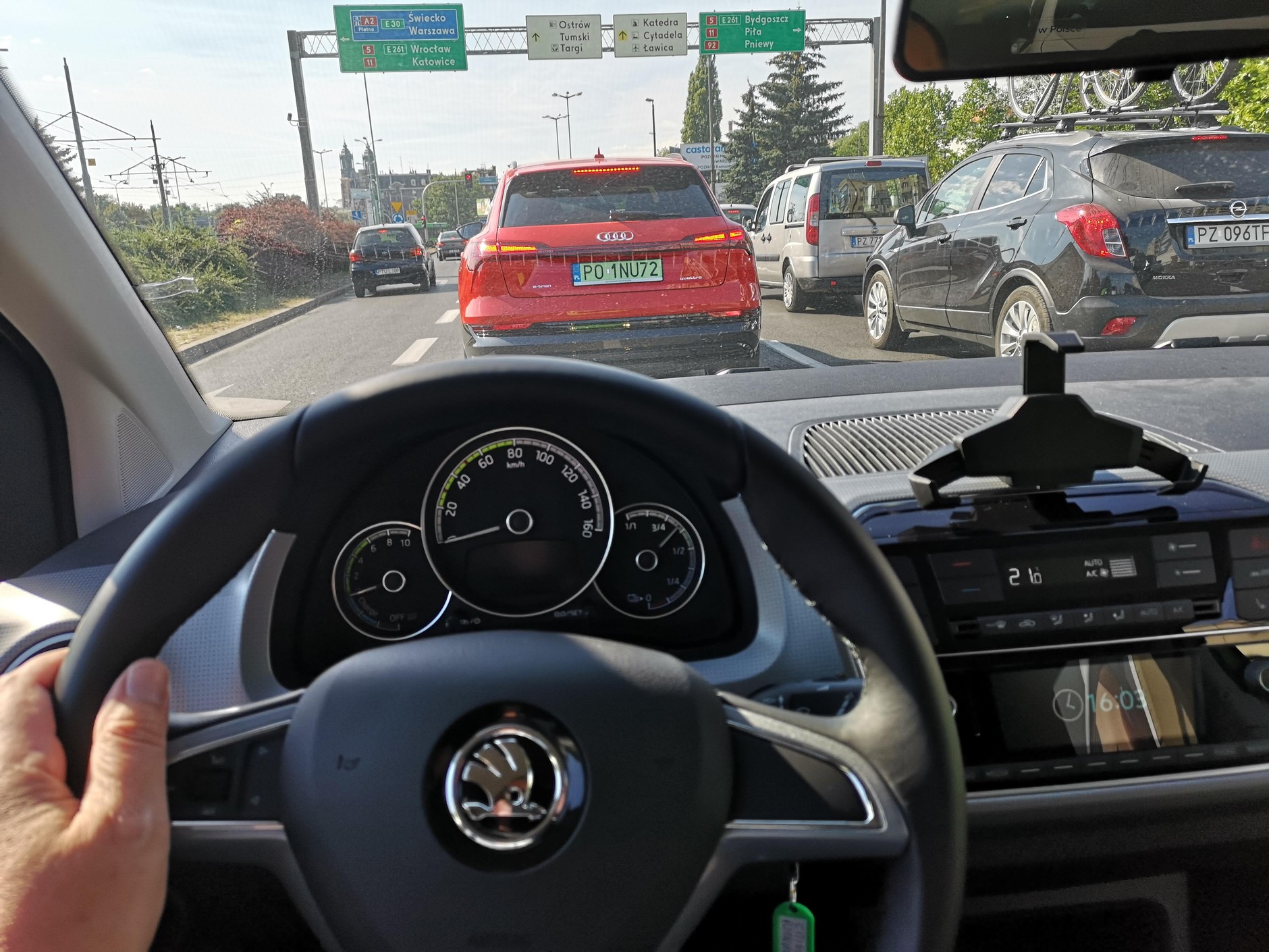 Korek w godzinach szczytu